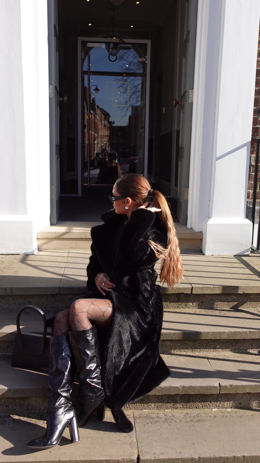 Duchess Fur Tie Coat