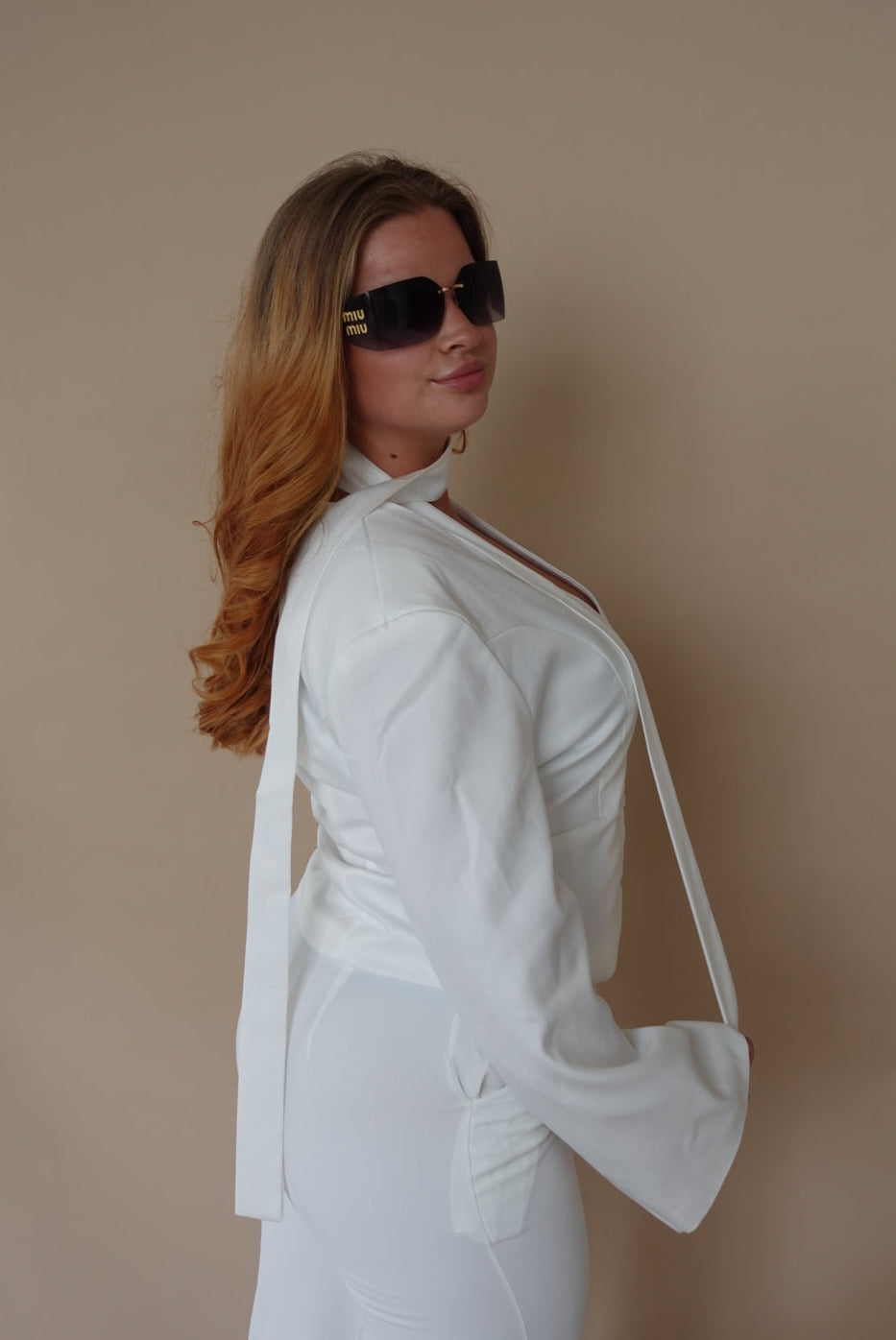 Èlan Blazer & Scarf set