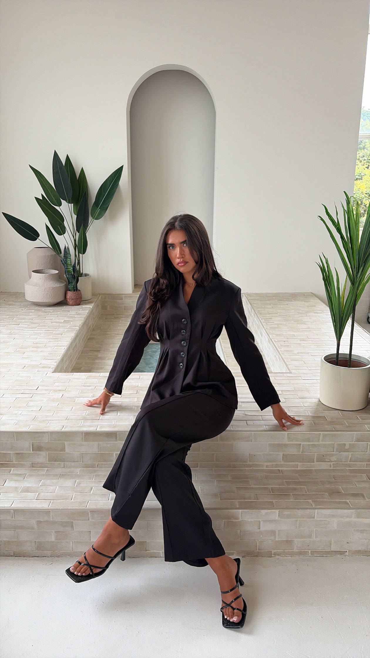 Sculpt Blazer Set