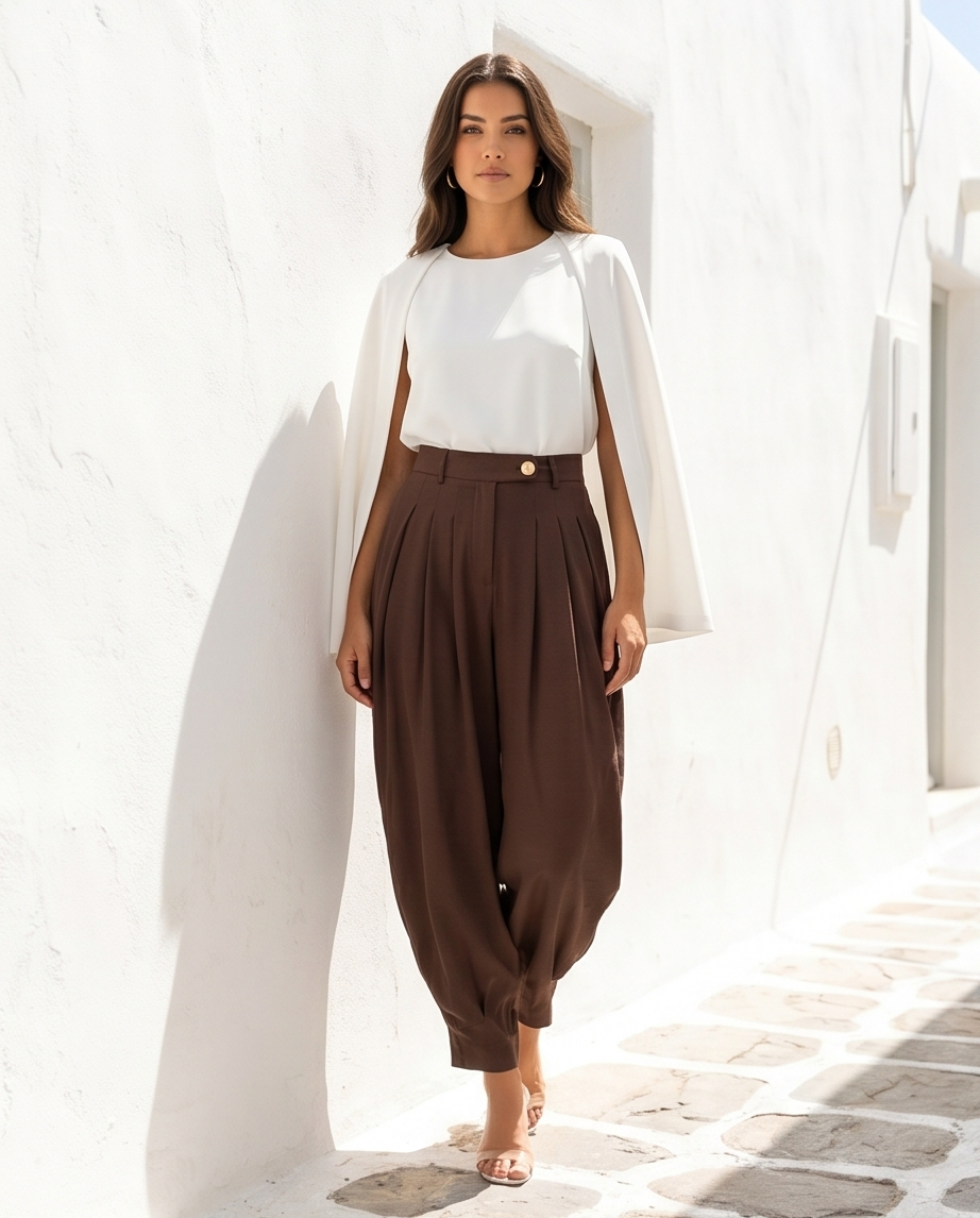 Luxe Pleated Summer trousers