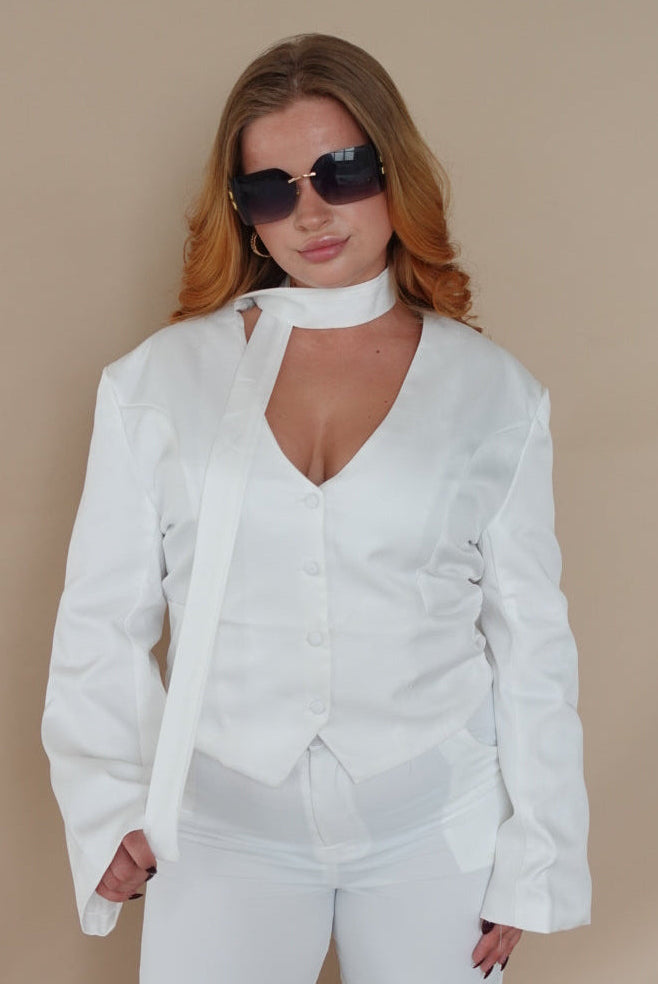 Èlan Blazer & Scarf set