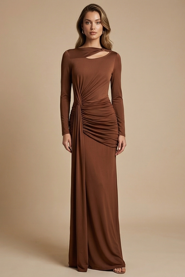 Mocha Muse Dress